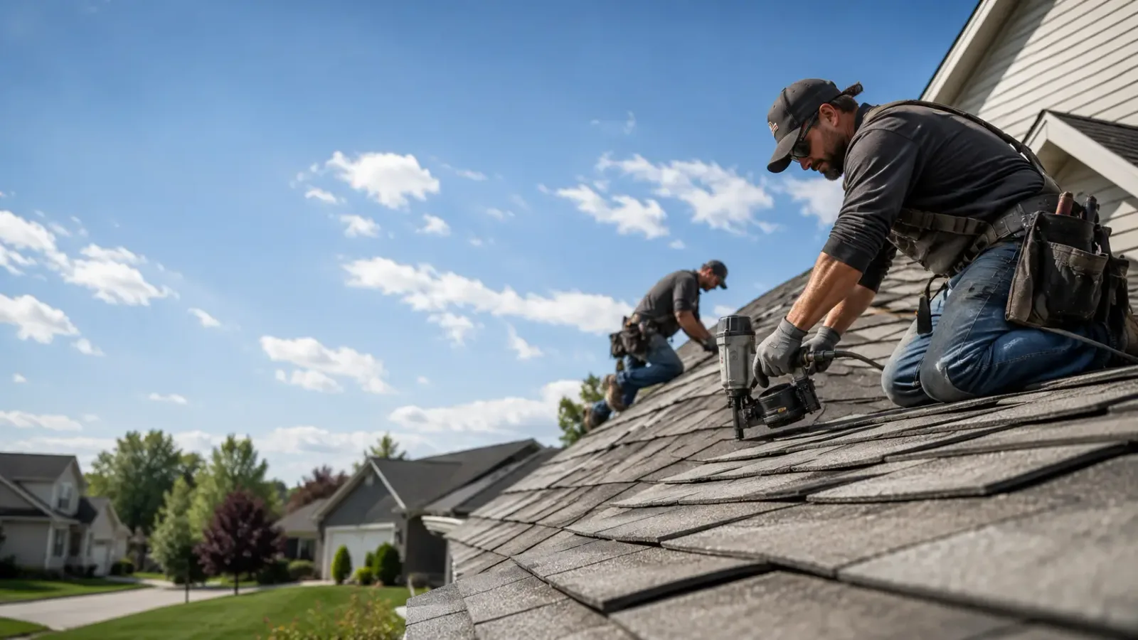 Storm Damage Roof Repair in Pentress, WV near me